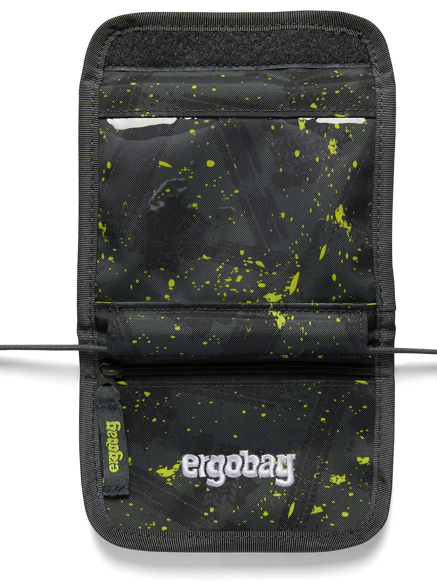 ERGOBAG | Brustbeutel ZitronenfaltBär | dunkelgrün